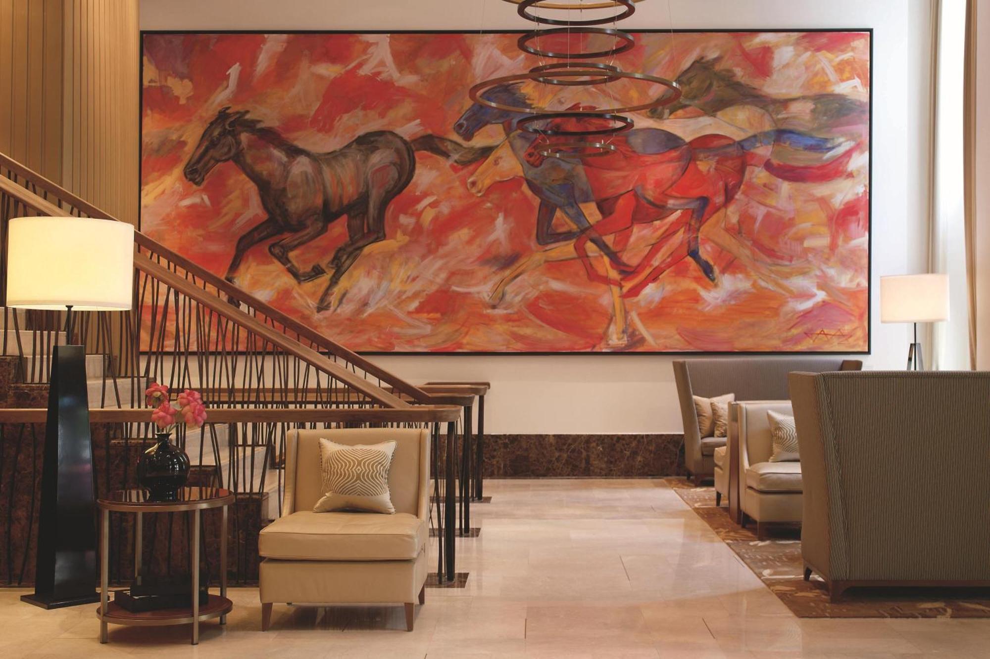 The Ritz-Carlton, Vienna Hotel Екстериор снимка The lobby of the Four Seasons Hotel, London
