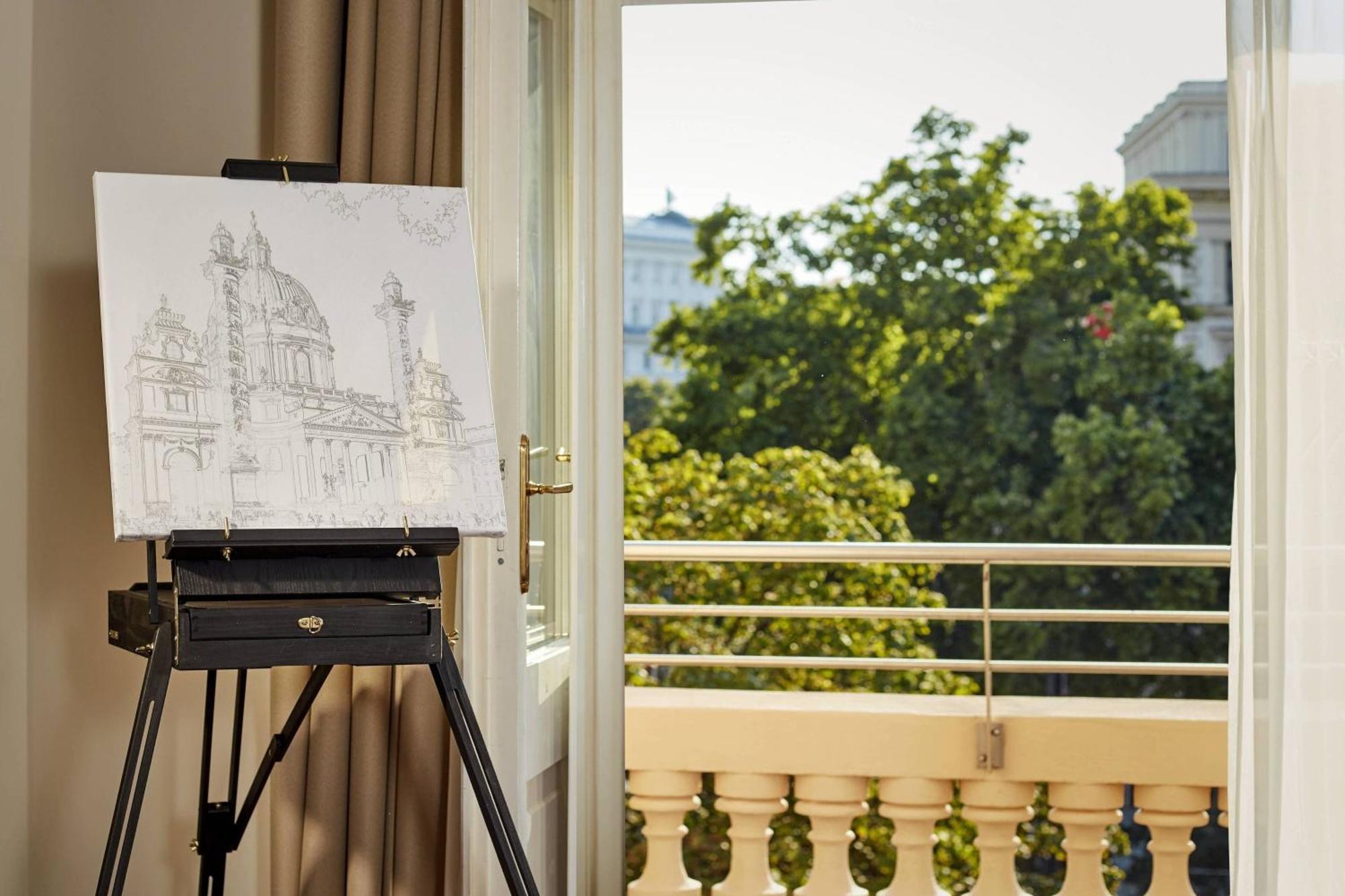 The Ritz-Carlton, Vienna Hotel Екстериор снимка A painting of the hotel