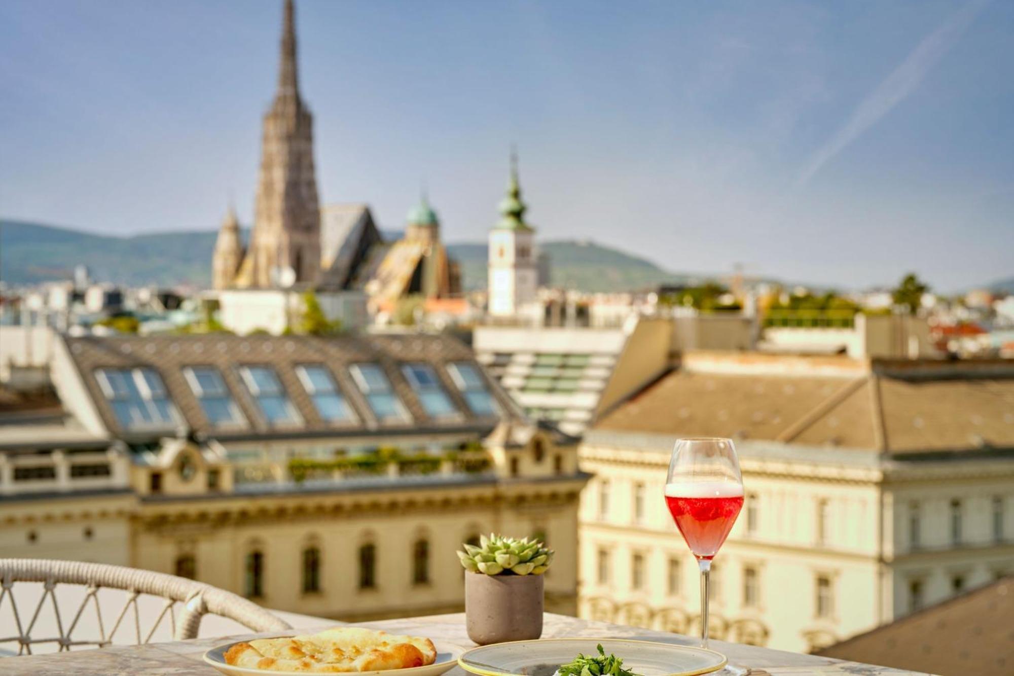 The Ritz-Carlton, Vienna Hotel Екстериор снимка View from the rooftop